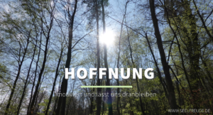 Read more about the article Was uns bewegt #1 – Hoffnung